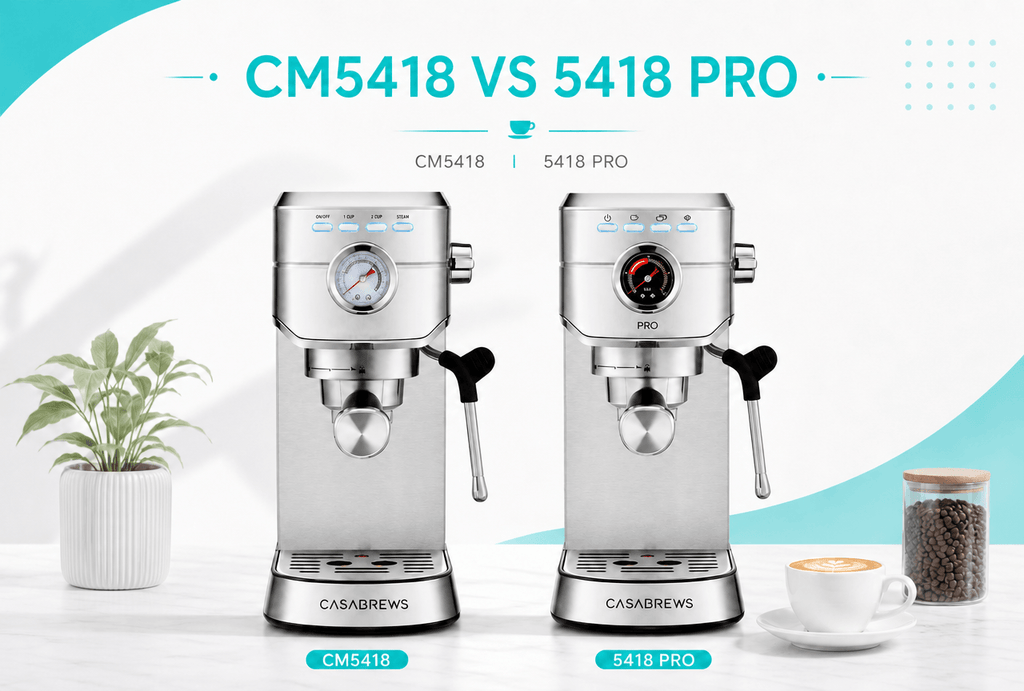 Casabrews CM5418 vs 5418 PRO: Is the