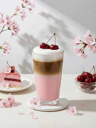 Cherry Vanilla Latte