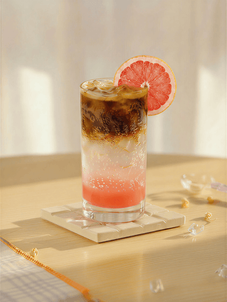 Citrus Honey Espresso Tonic