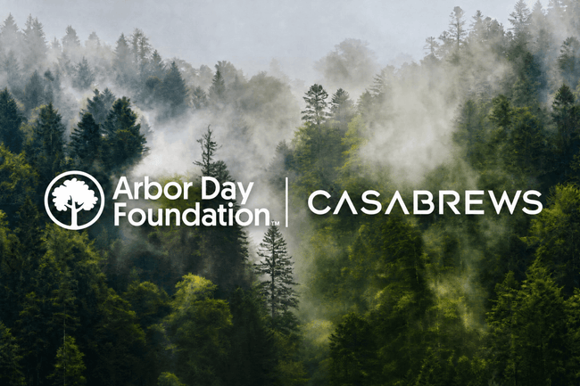 Casabrews Partners with Arbor Day Foundation for Wildfire Restoration