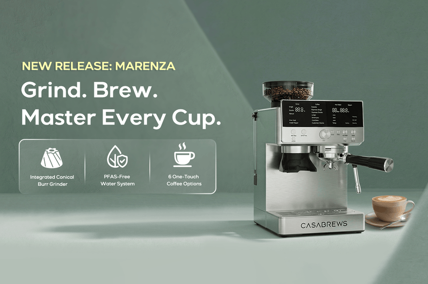 Casabrews Marenza: Professional 58mm Extraction for Better Coffee at Home