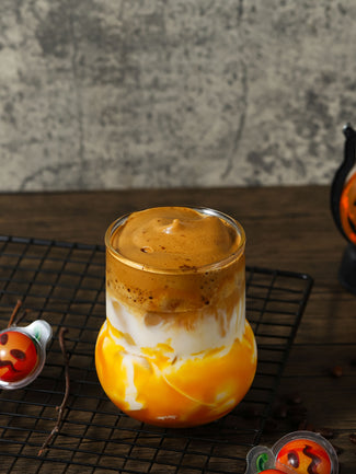 Pumpkin Dalgona Coffee