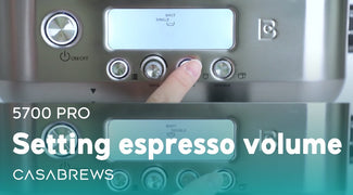 How to Program the Volume of Single or Double Espresso?
