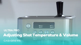 Adjusting Shot Temperature & Volume